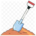 Pelle Outils Construction Icône