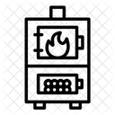 Pellet Fireplace Icon