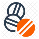 Pelota De Cricket Equipo De Bolos Equipo De Cricket Icono