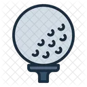 Pelota de golf  Icono