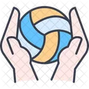 Pelota De Playa Voleibol Voleibol Icono