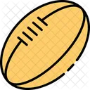 Pelota de rugby  Icono