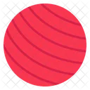 Pelota De Fitness Pelota De Yoga Pelota De Ejercicio Icono