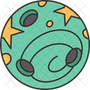 Pelota Risita Perro Icono