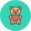 Peluche Oso Regalo Icono