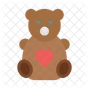 Peluche Oso Regalo Icono