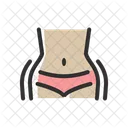 Pelvic Measurement Hip Size Lower Body Proportion Icon