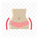 Pelvic Measurement Hip Size Lower Body Proportion Icon