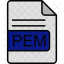 Pem File Format Icon