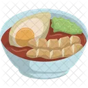 Bowl Indonesia Pempek Icon
