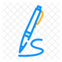 Pen Stationery Color Icon