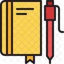 Pen Book Notebook Icon