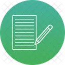 Pen Writing Content Writing Icon