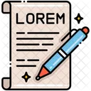 Pen And Paper  Icon