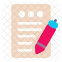 Pen And Paper Write Feedback Icon