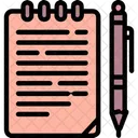 Pen And Paper  Icon