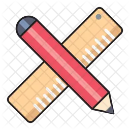 Pen And Ruler  Icon