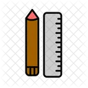 Pen And Ruler  Icon