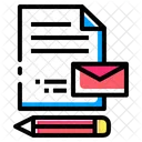 Pen Document Mail Icon