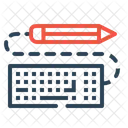 Pen Pencil Keyboard Icon