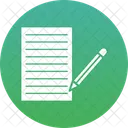 Pen Writing Content Writing Icon