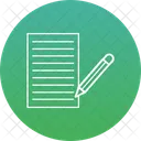 Pen Writing Content Writing Icon