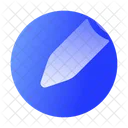 Pen New Round Chat Square Arrow Message Icon Icon