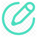 Pen New Round Web Icon Message Icon Icon