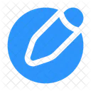 Pen New Round Web Icon Message Icon Icon