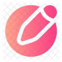 Pen New Round Web Icon Message Icon Icon