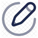 Pen New Round Web Icon Message Icon Icon