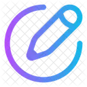 Pen New Round Web Icon Message Icon Icon