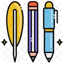 Pen Pencil Feather Pen Pencil Icon