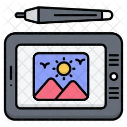 Pen Tablet  Icon