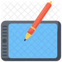 Pen Tablet Graphic Professional Icon