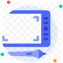 Pen Tablet Draw Graphic Icon