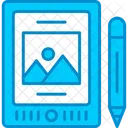 Pen Tablet Draw Graphics Icon