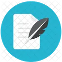 Papel De Pena Streamline Kameleon Icon