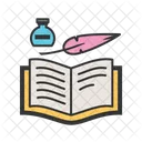 Pena Livro Icon