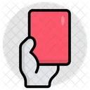 Penalty Card Red Card Referee Card Icon