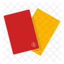 Penalty Card Cards Red Card Icon