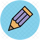 Pencil Color Crayon Icon