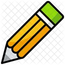 Pencil Writing Stationary Icon