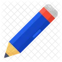 Pencil Writing Tool Student Accessory Icon