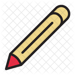 Pencil Icon Of Colored Outline Style Available In Svg Png Eps Ai Icon Fonts