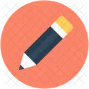 Pencil Crayon Stationery Icon