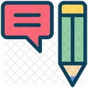 Pencil Message Type Icon