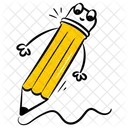 Writing Tool Pencil Stationery Icon