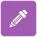 Pencil Writing Color Icon