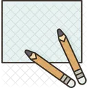 Pencil Drawing Sketching Icon